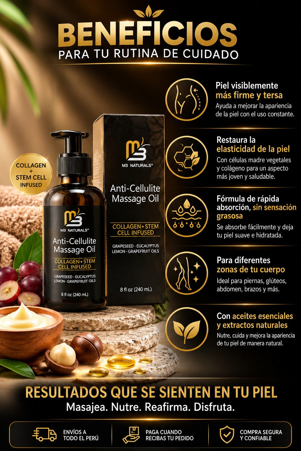 Anti Celulitis Massage Oil