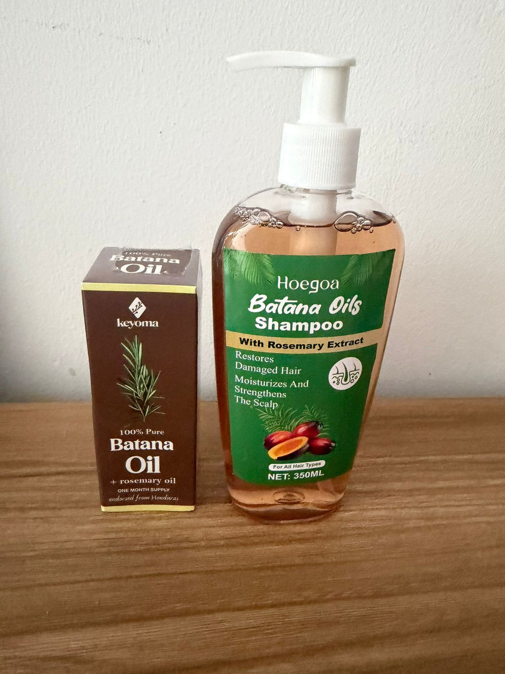 Kit Capilar de Batana – Shampoo + Aceite
