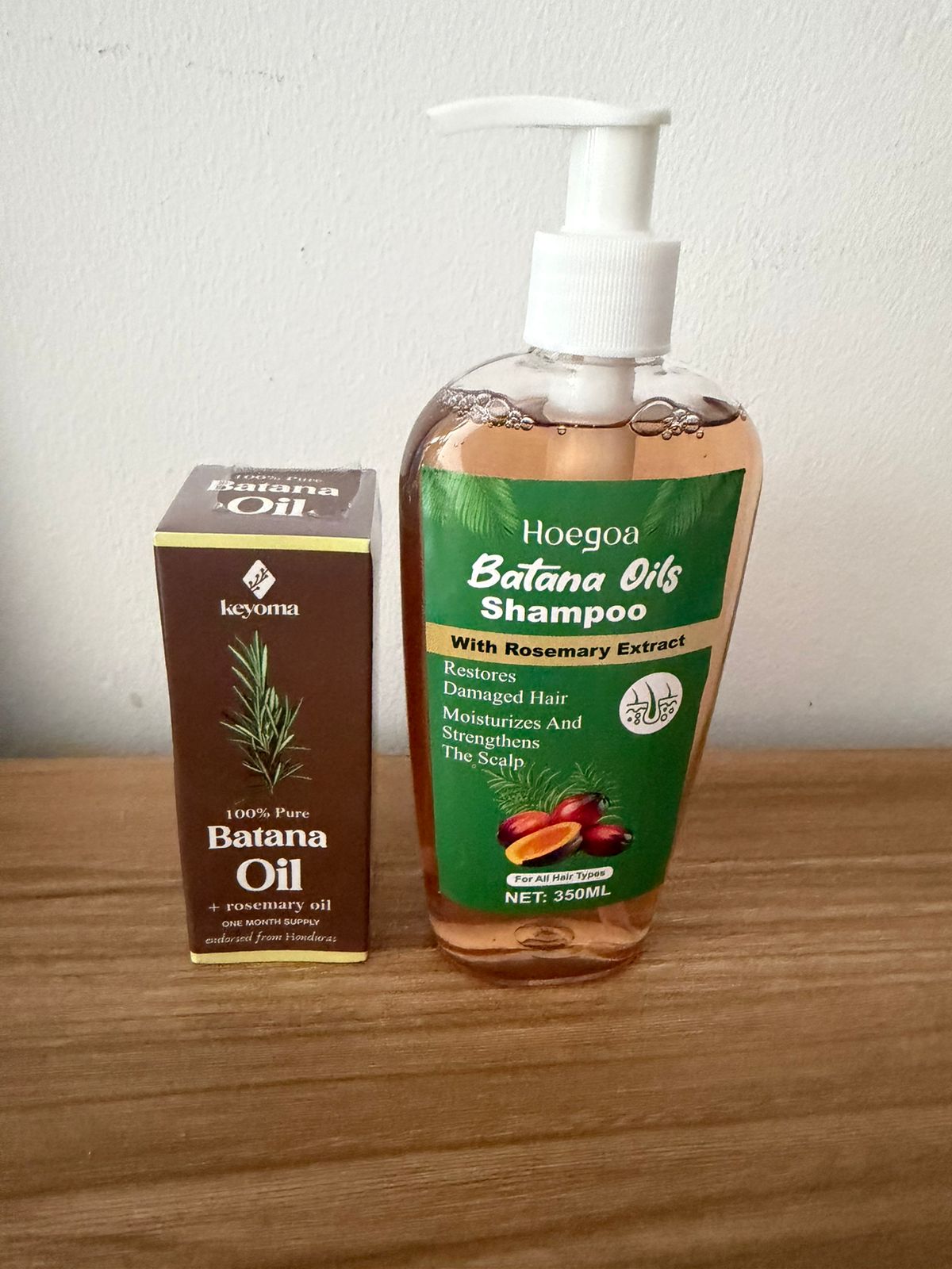 Kit Capilar de Batana – Shampoo + Aceite